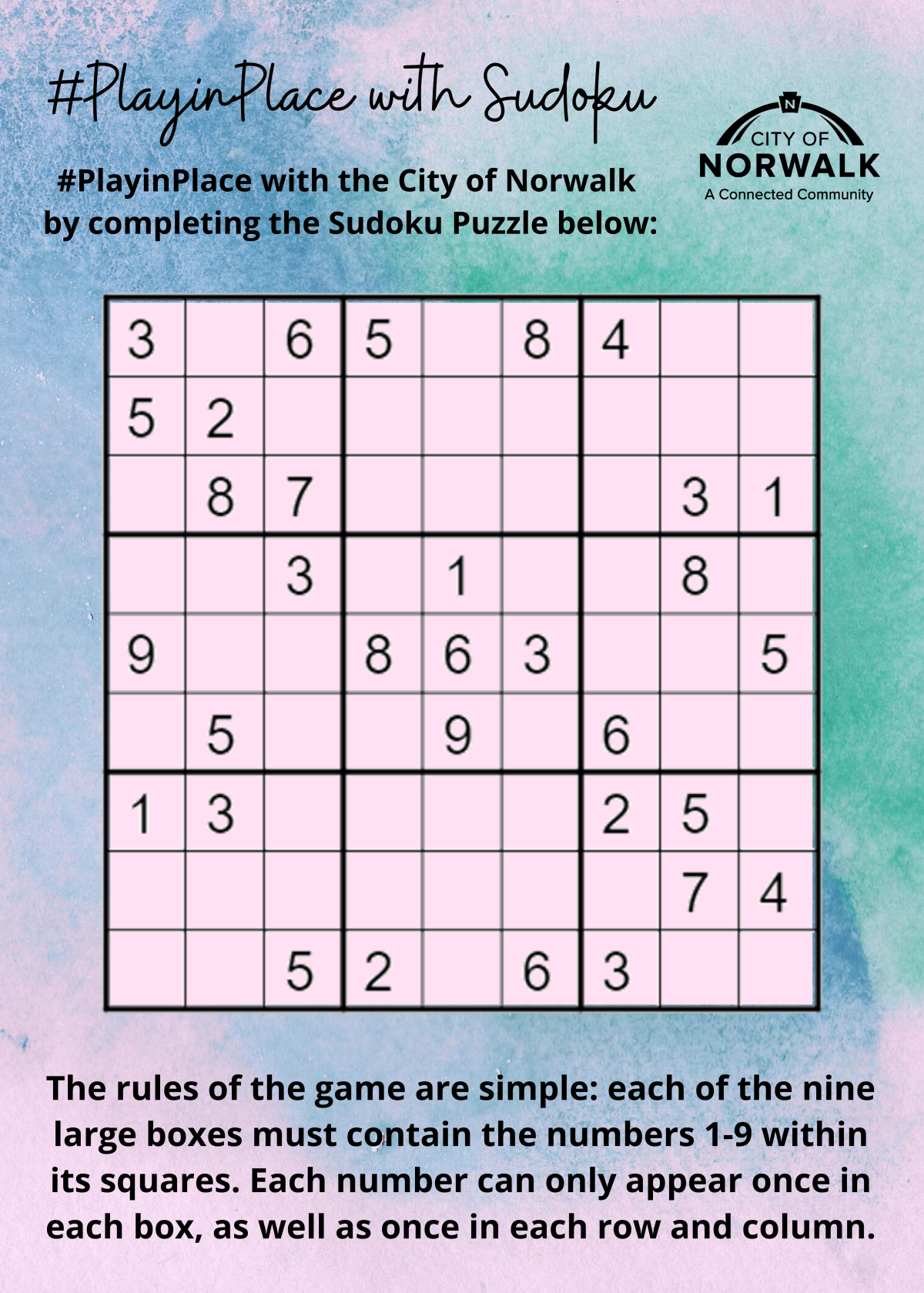 _PlayinPlace Sudoku