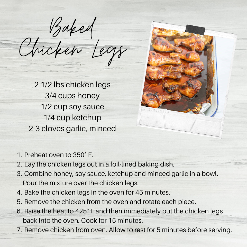 Baked Chicken Legs