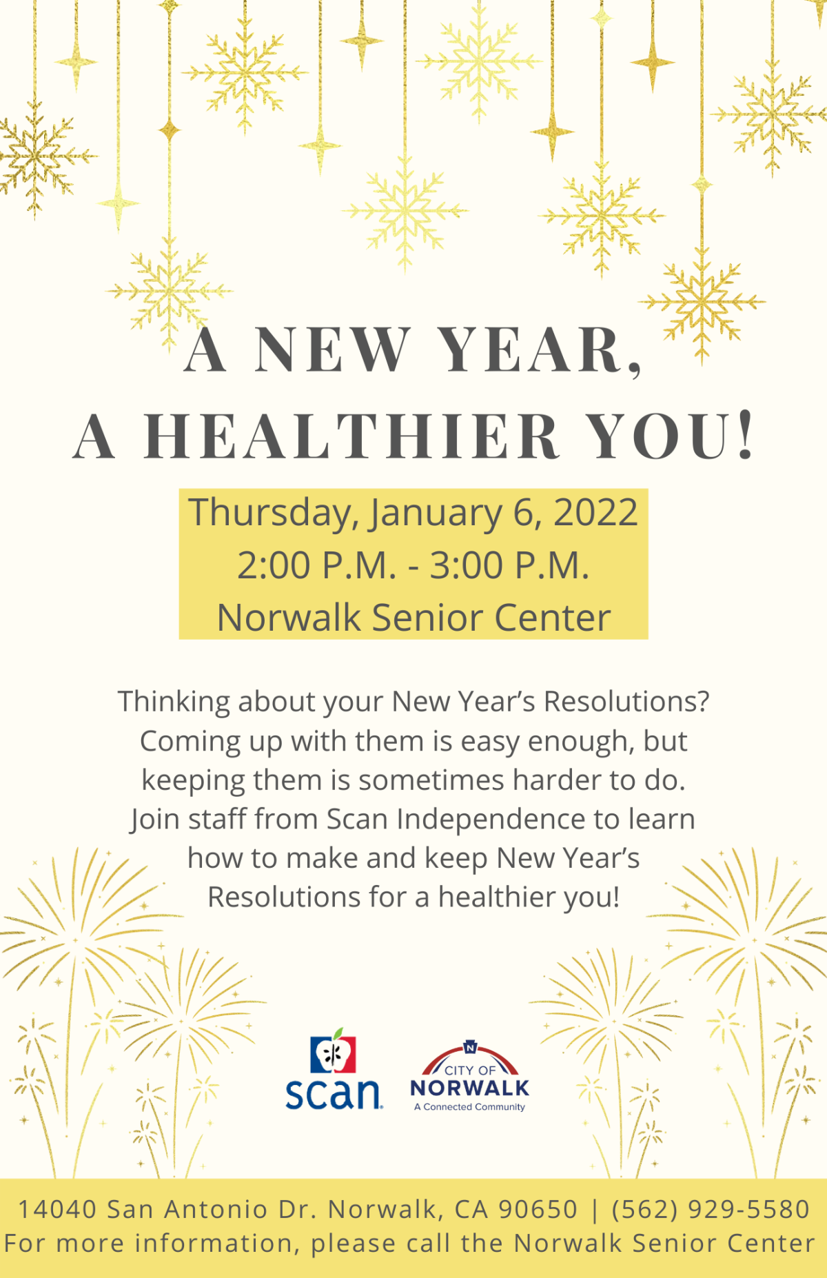 Jan- New year New healthy you