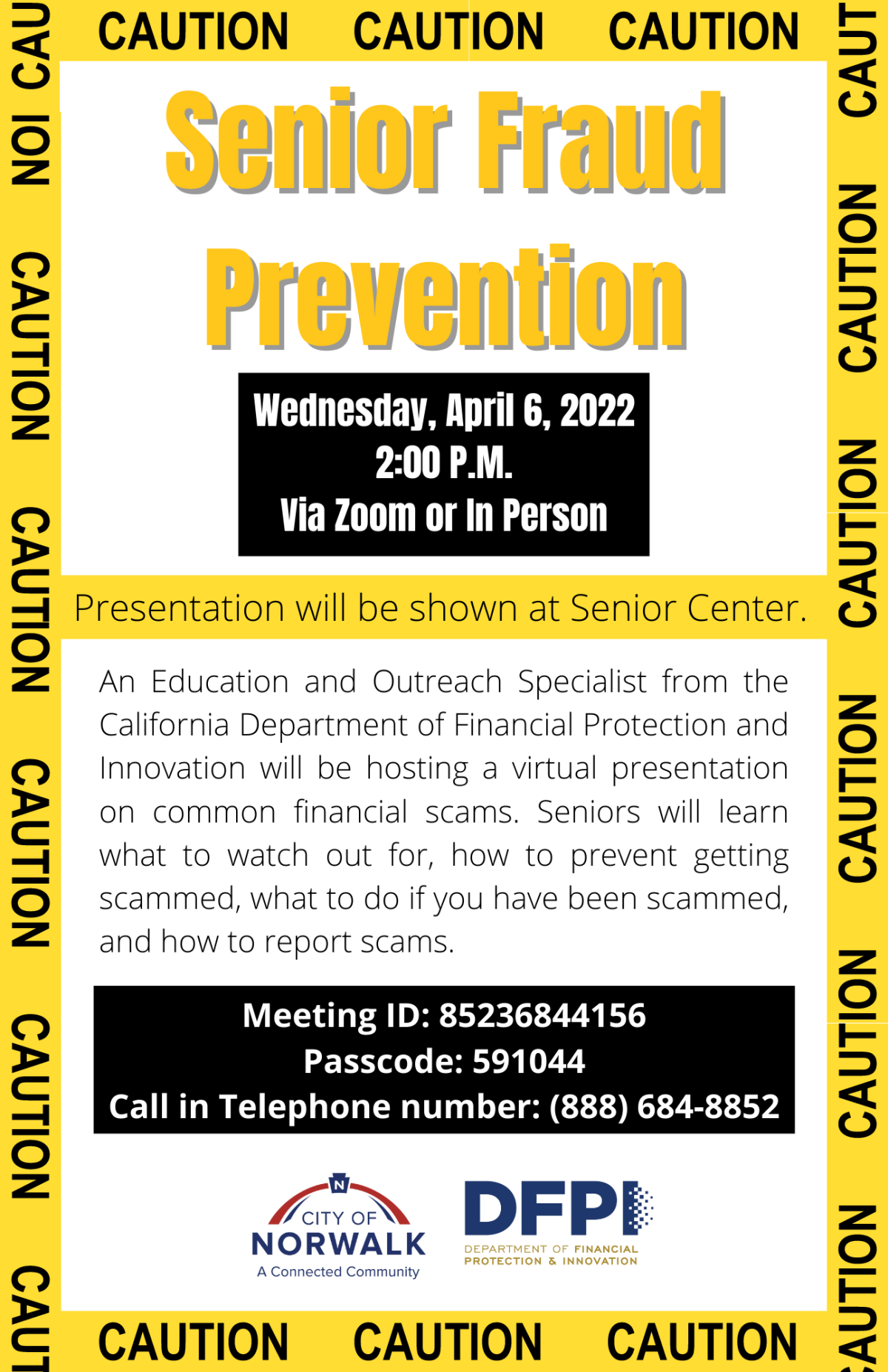 Senior Fraud Prevention