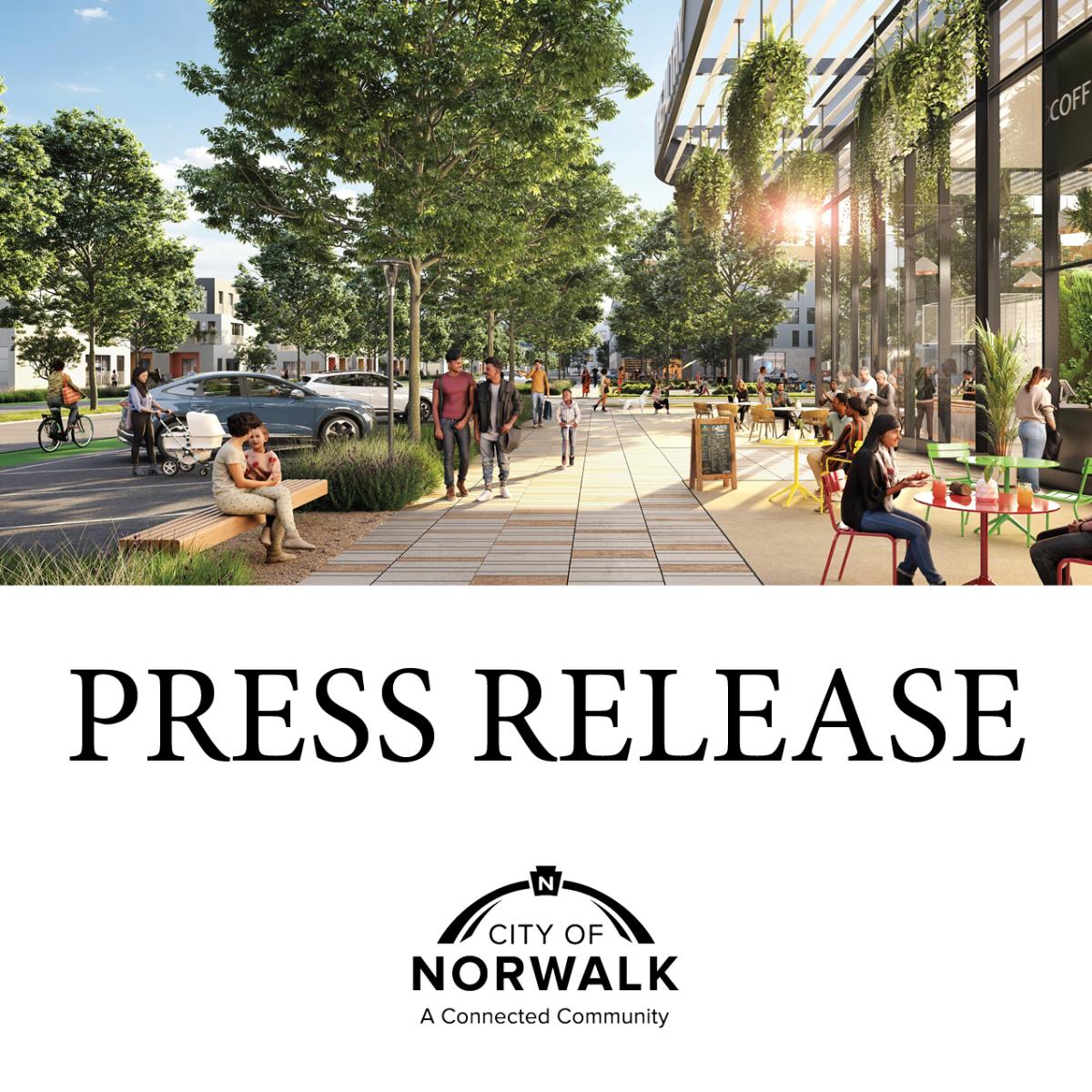 Press Release IG Norwalk Transit Village Project Advances 2022