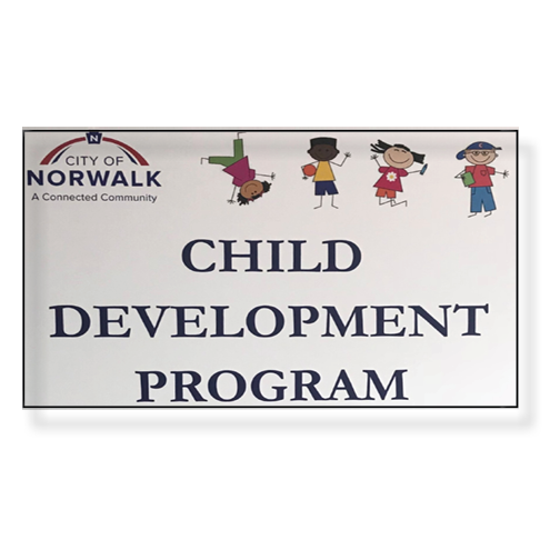 Child Development Square Button